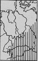 Verbreitung Gartenspitzmaus - DJN (1994) - Peter Boye - Heimische Säugetiere