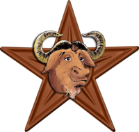 Barnstar GNU.png