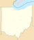 USA Ohio location map.svg