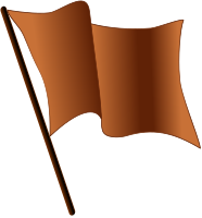 Brown flag waving.svg