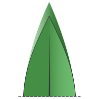 Leaf apex hood-like.svg