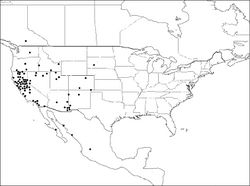 Figure 13. Distribution of Megachile onobrychidis.