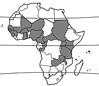 Map Solenostemon rotundifolius.gif